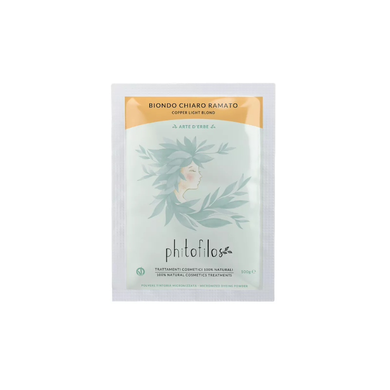 Light Blonde Auburn Phitofilos Vegetable and Henne colours  Available on Yumibio.com