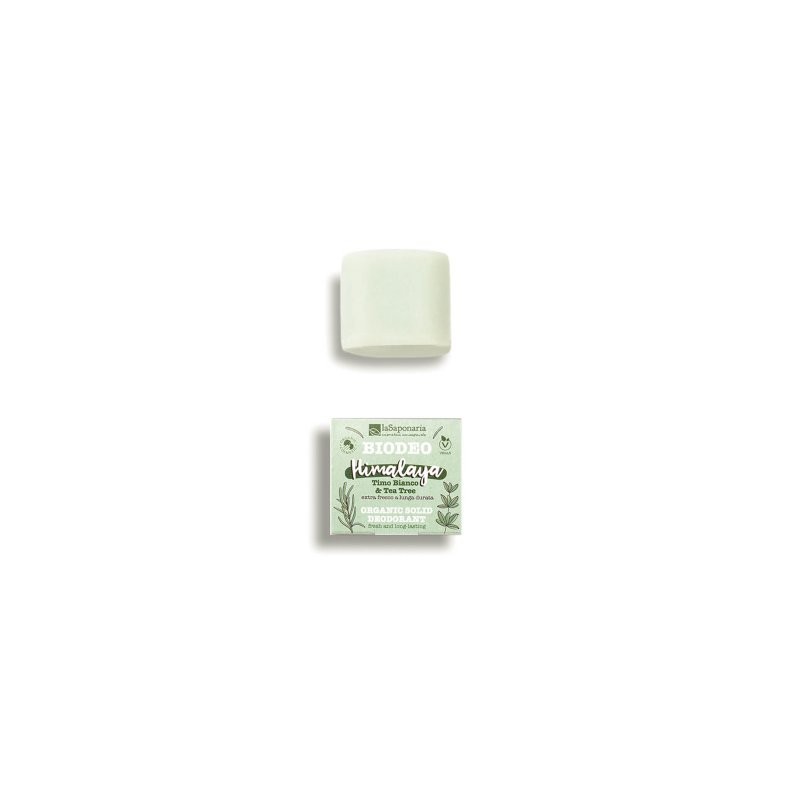Biodeo Solid And Fresco La Saponaria Deodorant  Available on Yumibio.com