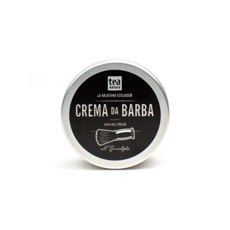 Le rasage à la crème Végétalien, et d'Eucalyptus Tea Natura Le rasage et le Style de Barbe   Disponible sur Yumibio.com