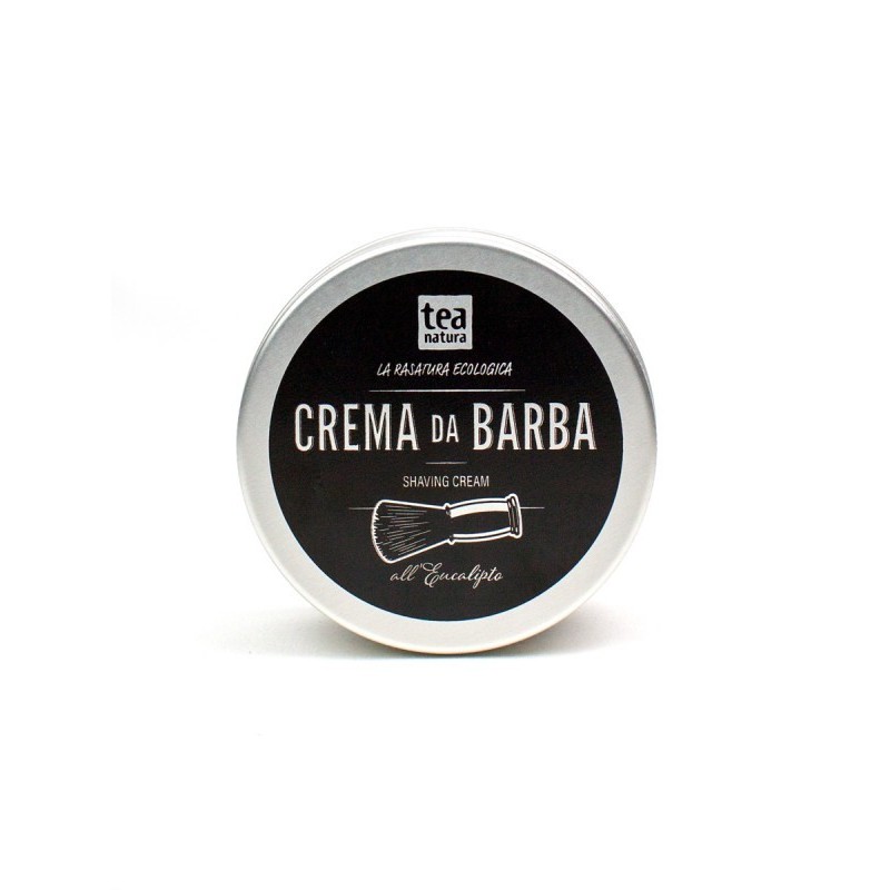 Le rasage à la crème Végétalien, et d'Eucalyptus Tea Natura Le rasage et le Style de Barbe   Disponible sur Yumibio.com