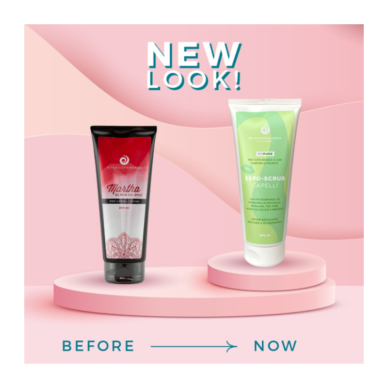 My Sezione Aurea  ESFO SCRUB CAPELLI per cute grassa o con forfora e prurito MY PURE  Scrub e lavaggi alternativi
