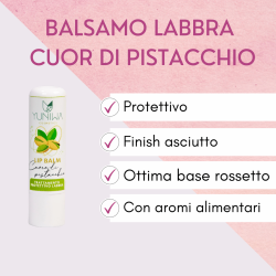 Baume à Lèvres Protecteur-Cœur Pistache Yuniwa Cosmetics Soin Des Lèvres   Disponible sur Yumibio.com