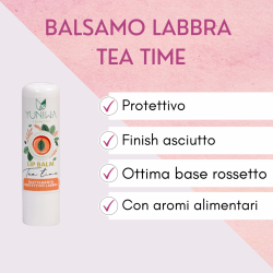 Baume Lèvres Protecteur - Tea Time Yuniwa Cosmetics Soin Des Lèvres   Disponible sur Yumibio.com