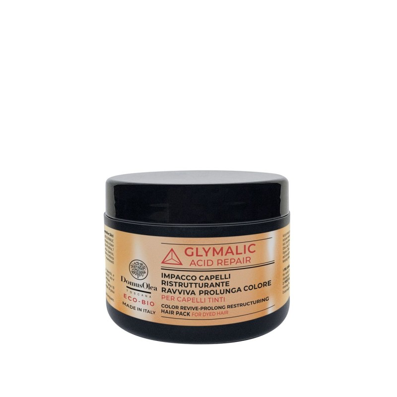 Domus Olea Toscana  Glymalic Acid Repair - Impacco Capelli Ristrutturante Ravviva Prolunga Colore  Impacco pre-shampoo