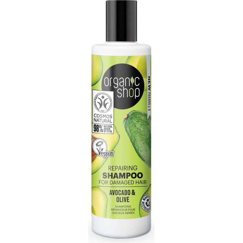 Shampooing Réparateur à l'Avocat et aux Olives-Boutique Bio / Y