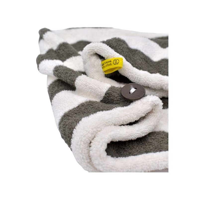 Coffee O ' Clock-Hair Turban for Quick Drying Beter - Spazzole e accessori Brushes and Combs  Available on Yumibio.com