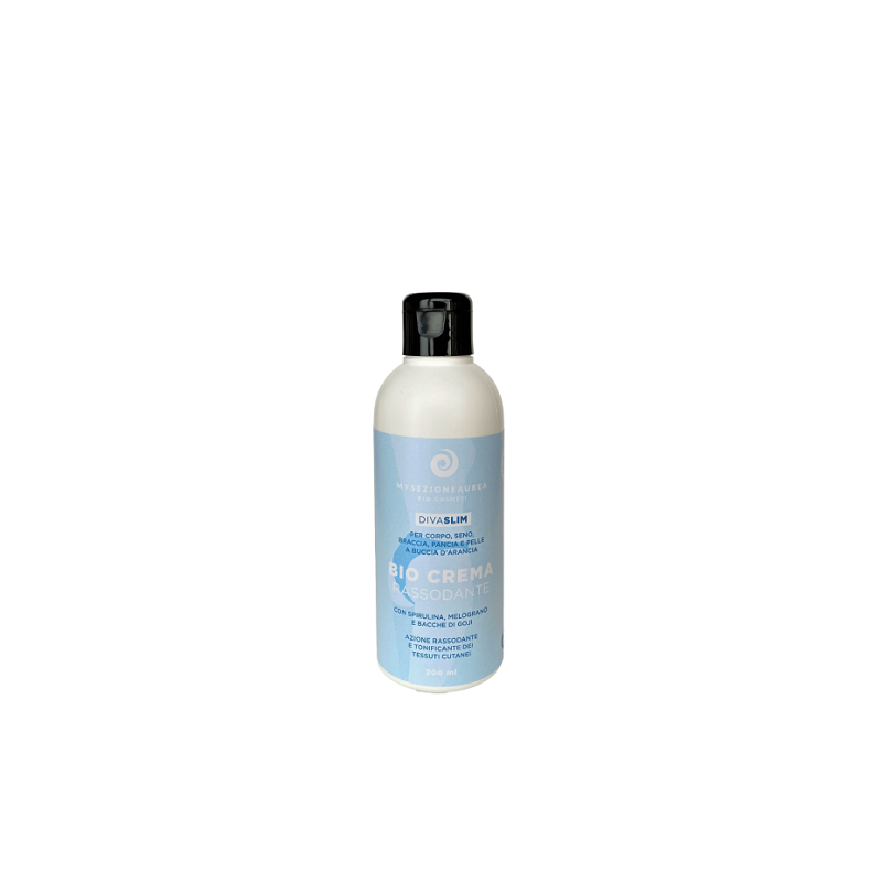 My Sezione Aurea  Diva Slim - Bio Crema Rassodante con Spirulina e Melograno  Anticellulite Bio