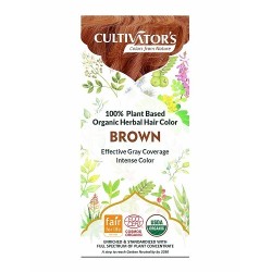 Solide De Légumes Bio - Brun Cultivator's Couleurs végétales et Henne   Disponible sur Yumibio.com