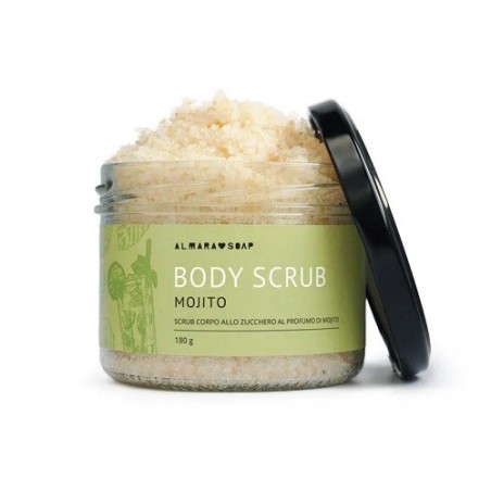 Le Visage et le corps - Gommage Sucre à la Menthe Almara Soap Gommages et exfoliants   Disponible sur Yumibio.com