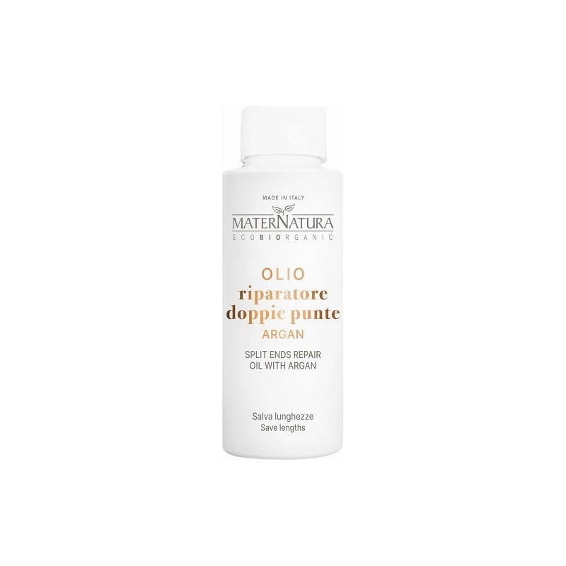 Oil Repairer split ends - Argan and witch hazel Maternatura Lotions and oils  Available on Yumibio.com