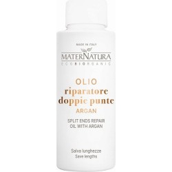 Huile Réparateur pointes fourchues - d'Argan et de noisette de sorcière Maternatura Lotions et huiles   Disponible sur Yumibi...