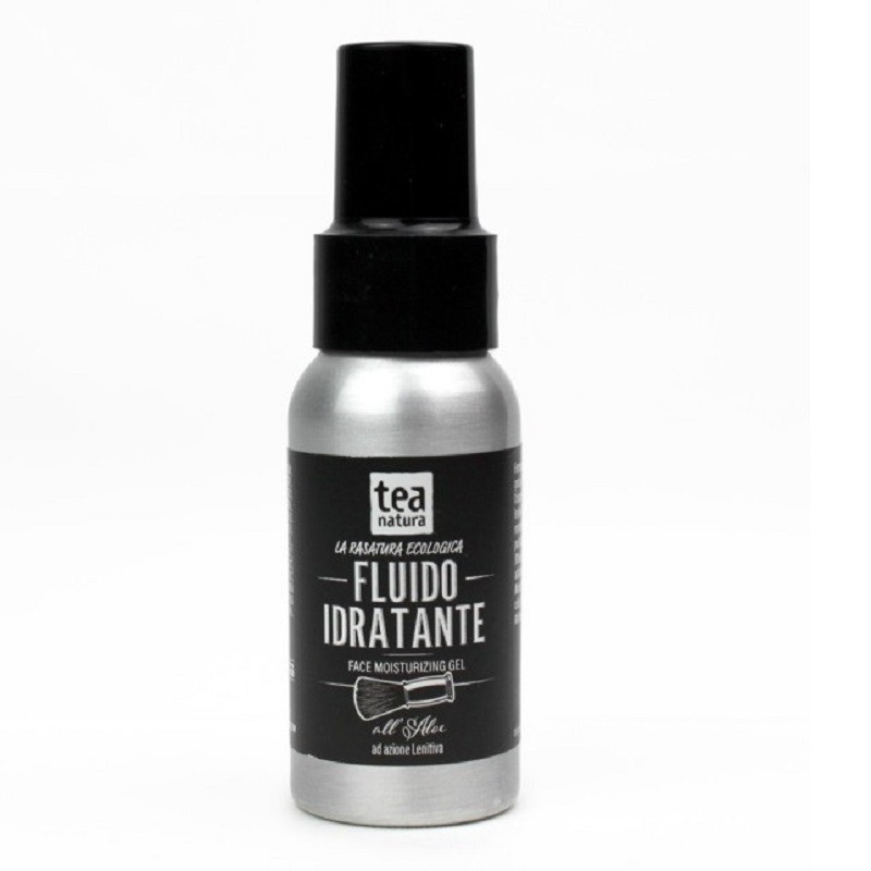 Le fluide Végétalien Hydratant Apaisant Aloe Homme Tea Natura Face   Disponible sur Yumibio.com