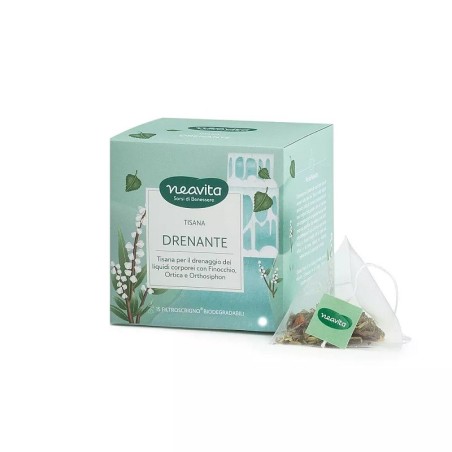 Draining and Rebalancing Herbal Tea Neavita Tea and herbal Teas  Available on Yumibio.com