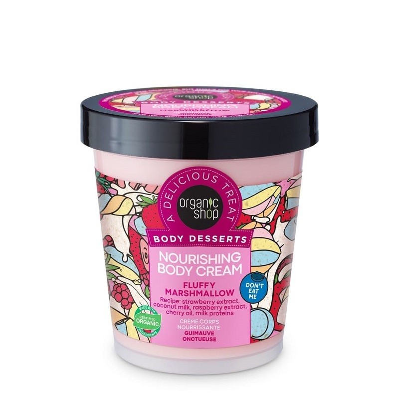 Marshmallo Body Creamw Organic Shop Organic Body Creams  Available on Yumibio.com