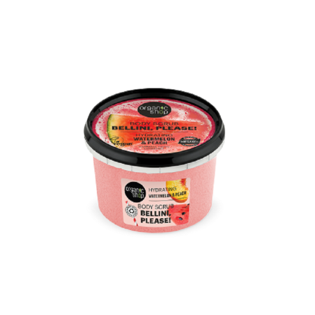 Bellini Body Scrub, Please! Organic Shop Body Scrub  Available on Yumibio.com