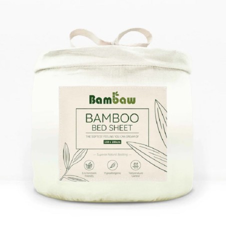 Bambaw  Coprimaterasso in Bambù - Avorio  Accessori