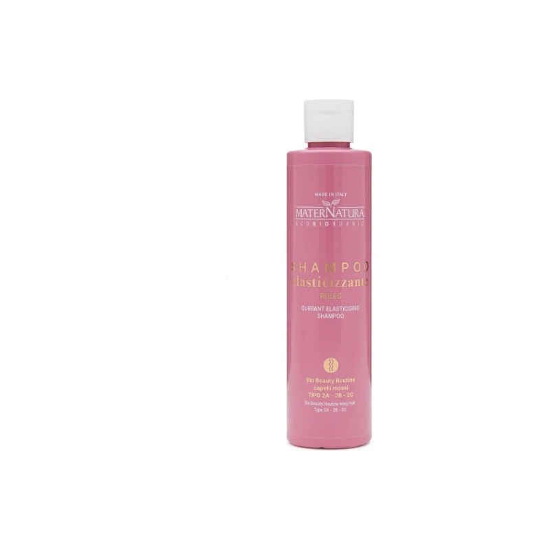 Currant wavy hair stretch Shampoo Maternatura Organic Shampoo for curly and wavy hair  Available on Yumibio.com
