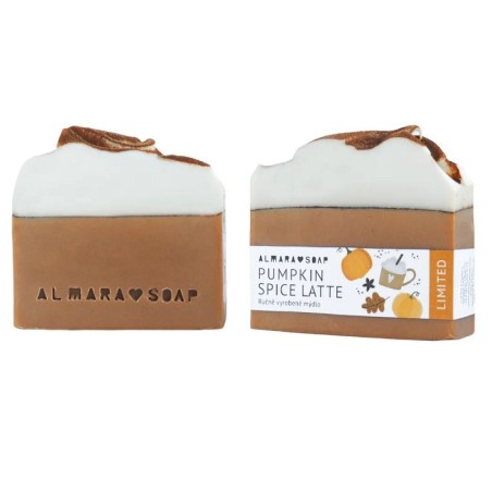 Almara Soap  Sapone Artigianale - Pumpkin Spice Latte  Saponi