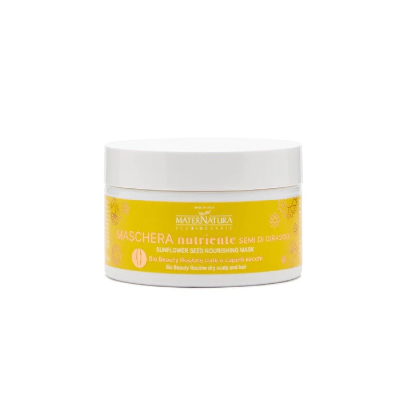 Maternatura  Maschera Capelli Ristrutturante ai Semi di Girasole  Maschere