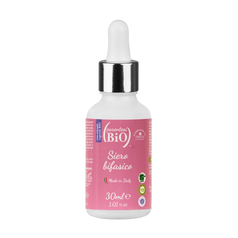 Parentesi Bio  Siero Bifasico Viso con Acido Ialuronico 30 ml  Sieri Viso