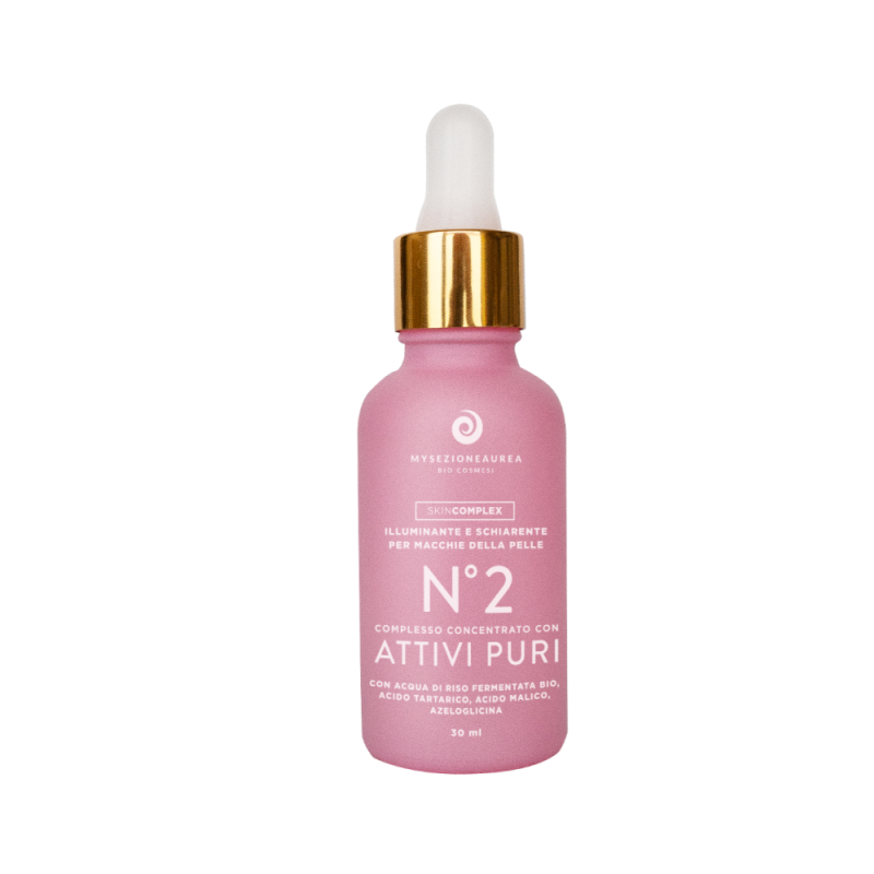 My Sezione Aurea  Skin Complex Attivo Puro 2 - Illuminante e Schiarente per Macchie  Booster e Attivi