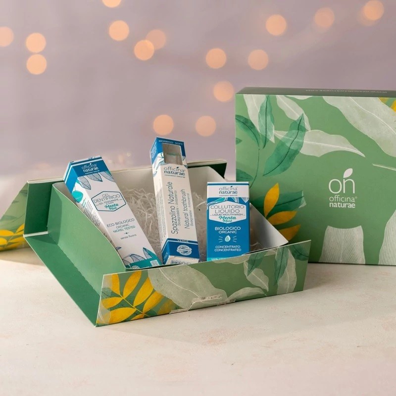 Officina Naturae  Gift Box Oral Care - Menta  Dentifrici