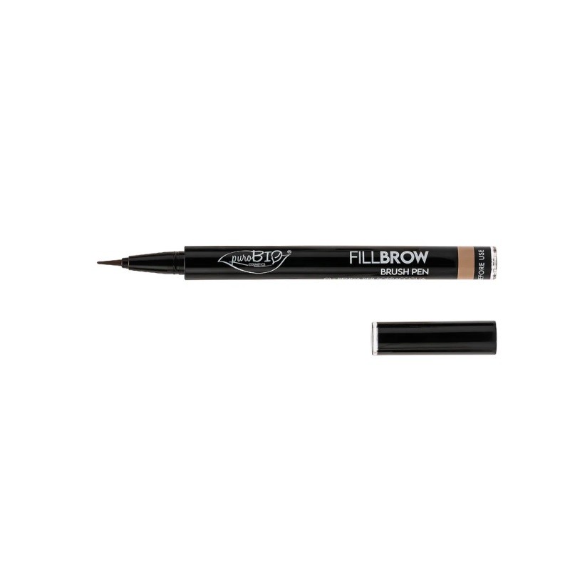 Purobio  FillBrow Pen Brush 01 - Biondo Naturale  Matite sopracciglia