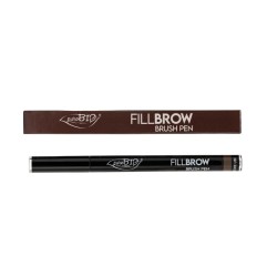 Purobio  FillBrow Pen Brush 03 - Castano Scuro  Matite sopracciglia