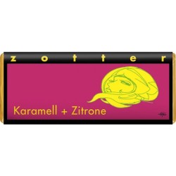 Zotter  Cioccolato al Caramello con Mandorle e Croccante  Cioccolato