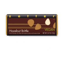 Zotter  Cioccolato Fondente con Croccante alle Nocciole  Cioccolato