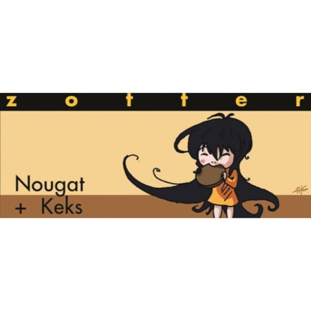 Zotter  Cioccolato al Latte con Biscotto Croccante  Cioccolato