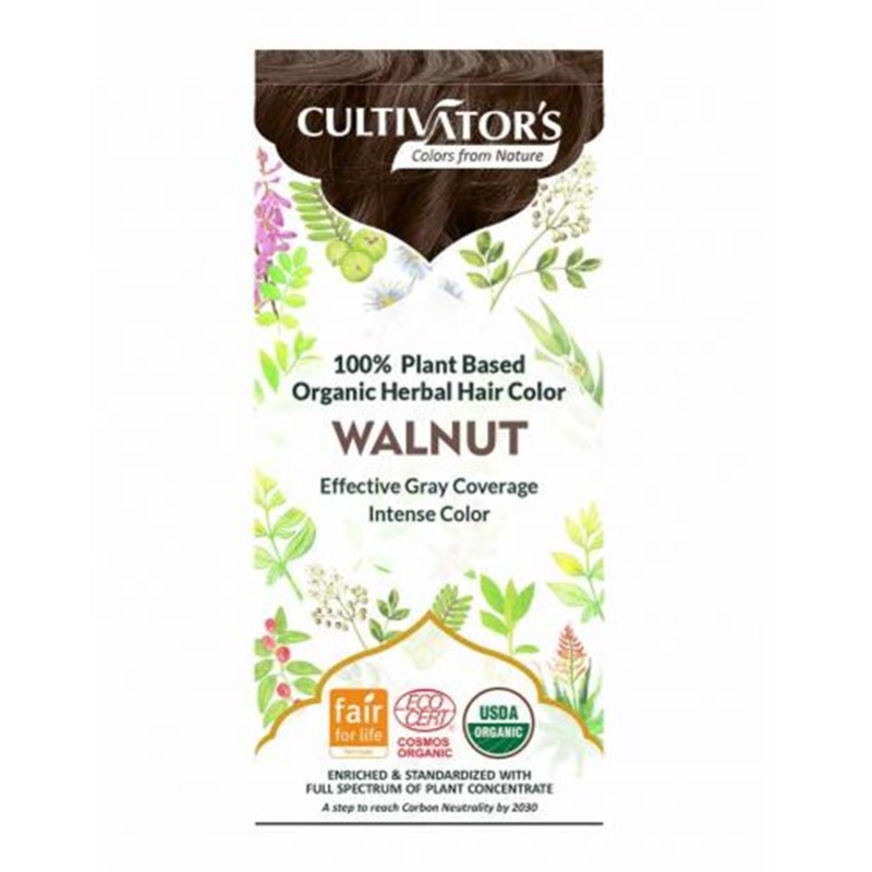 Cultivator's  Tinta Vegetale Biologica - Noce  Henné e Tinte Vegetali