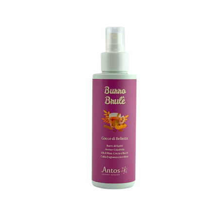 Antos Cosmetici  Burro Brulè - Crema Spray Idratante Effetto Mist  Creme Corpo Bio