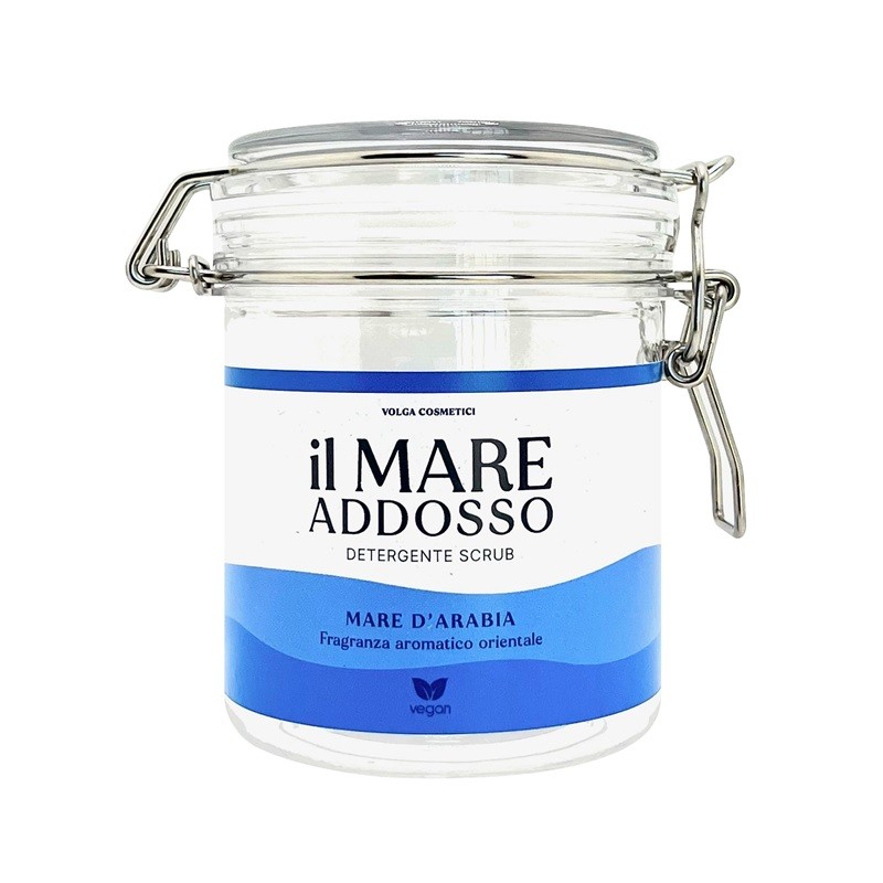 Volga Cosmetici  Detergente Scrub Orientale - Mar d'Arabia  Bagnoschiuma Bio