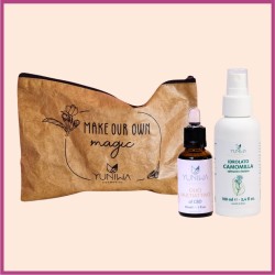 Yuniwa Cosmetics  Set regalo Viso - Olio Multiattivo + Idrolato Camomilla  Idee Regalo