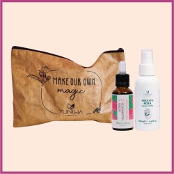Yuniwa Cosmetics  Set regalo Viso - Idrolato + Siero acido ialuronico  Idee Regalo
