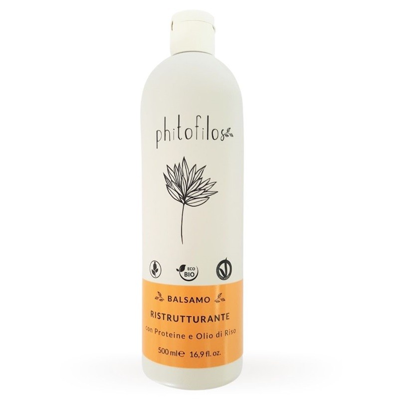 Phitofilos  Balsamo Ristrutturante - 500ml  Balsamo Capelli Secchi e Trattati