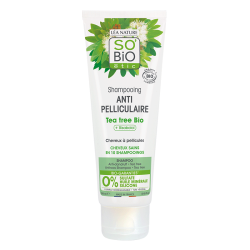 SO’BiO étic  Shampoo Antiforfora con Tea Tree e Bisabololo  Shampoo antiforfora