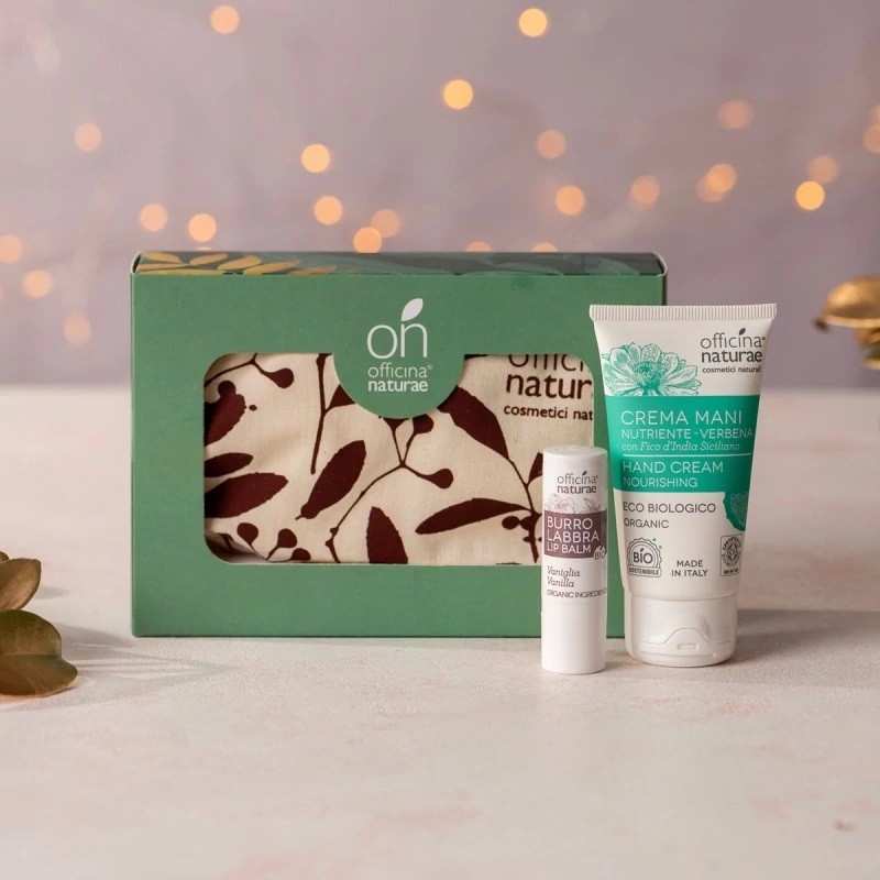 Officina Naturae  Mini - Kit Proteggimi Verbena e Vaniglia  Idee Regalo