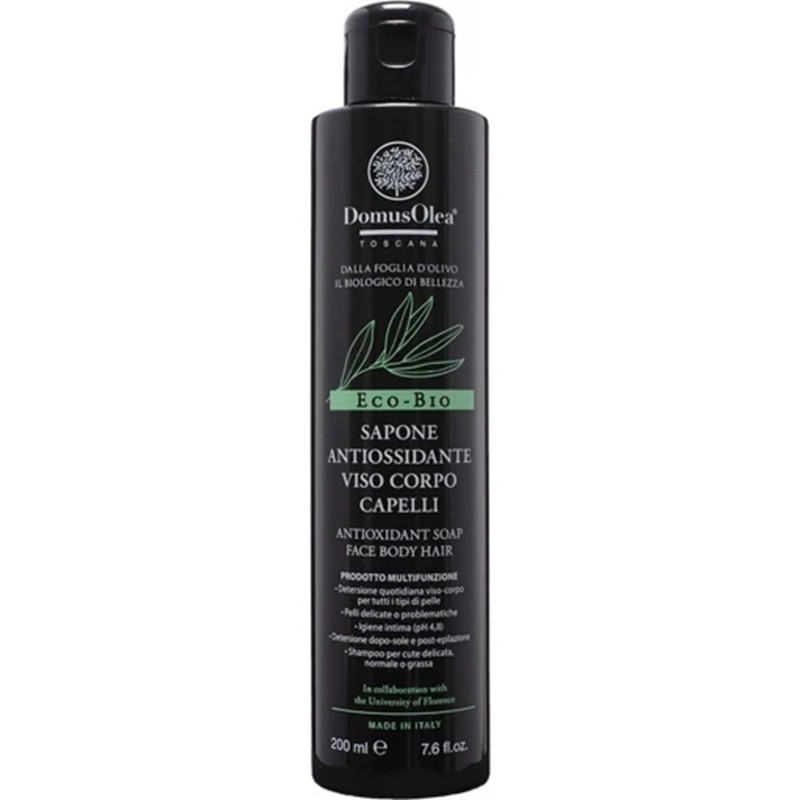 Domus Olea Toscana  Sapone Antiossidante Viso-Corpo-Capelli  Detergente viso