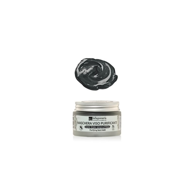 La Saponaria  Bye Bye Impurità Maschera Viso Purificante  Anti-Imperfezioni