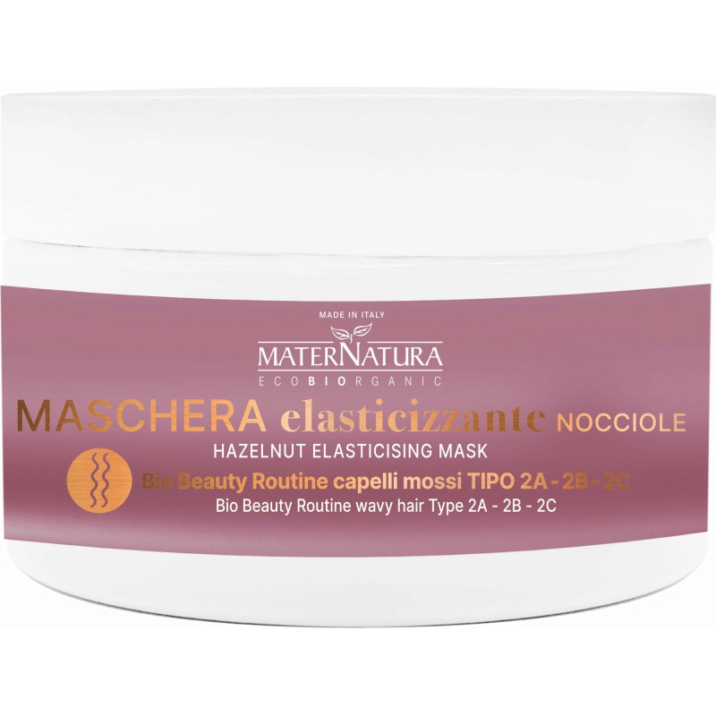 Maternatura  Maschera Elasticizzante Capelli Mossi alle Nocciole  Maschere