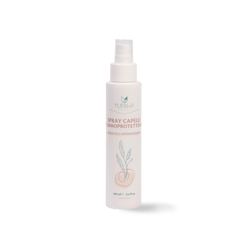 Yuniwa Cosmetics  Spray Termoprotettore - Idratante e Remineralizzante - 200 ml  Termoprotettori