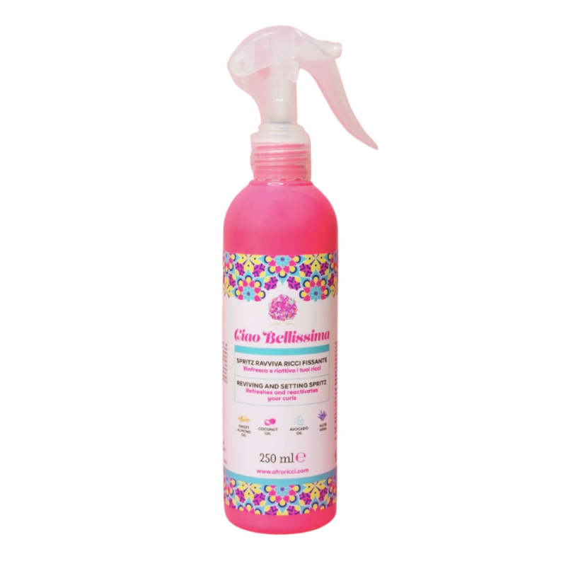 Afroricci  Spritz Fissante Ravviva Ricci  Styling