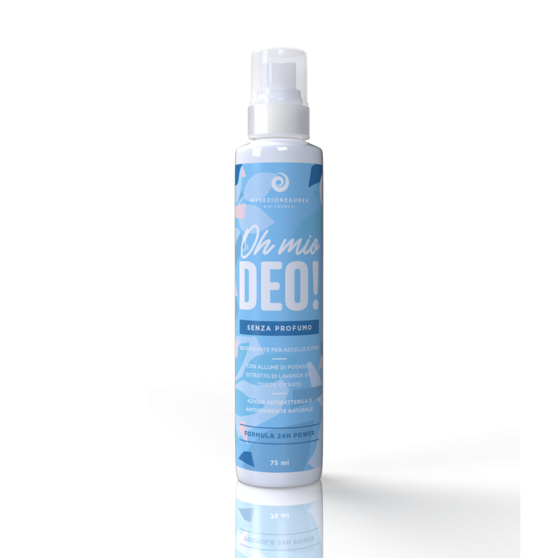 My Sezione Aurea  Deodorante per Ascelle e Piedi - Oh mio deo Senza Profumo  Deodoranti
