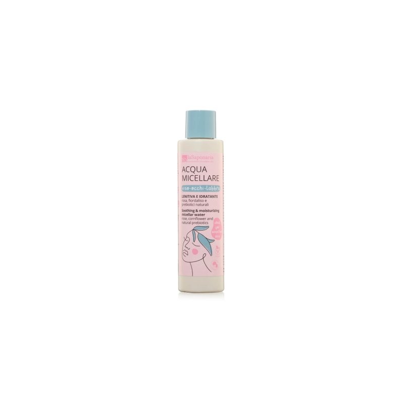 La Saponaria  Acqua Micellare Viso, Occhi, Labbra  Struccanti