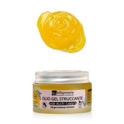 La Saponaria  Olio Gel Struccante  Struccanti