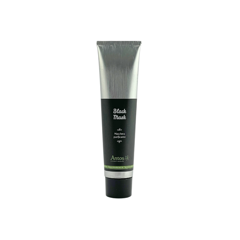 Antos Cosmetici  Maschera Purificante all'Argilla Nera  Maschere Viso
