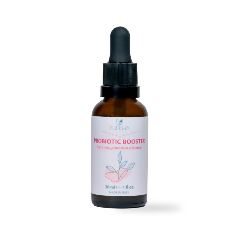 Yuniwa Cosmetics  Probiotic Booster - Siero viso per pelli stressate  Booster e Attivi