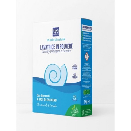 Tea Natura  Lavatrice in Polvere 2 Kg  Detersivo in Polvere